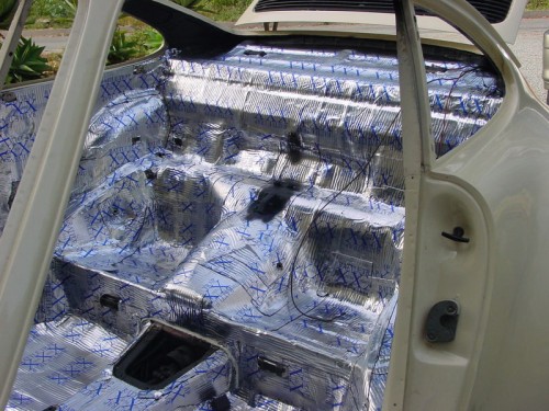 noise insulation car